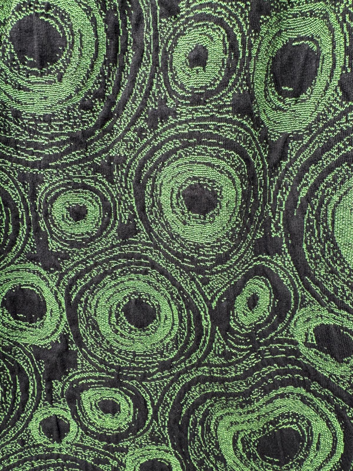 Dutinový úplet – detail plastické struktury látky