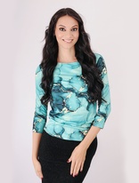 Halena MARBLING AQUA