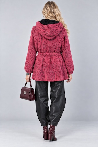 Bunda PINK JACQUARD