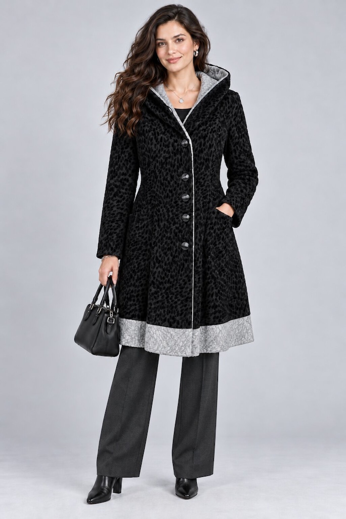 Kabát NOIR ELEGANCE