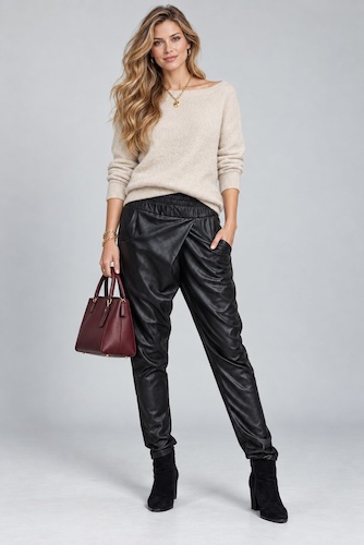 Kalhoty LUIS LEATHER